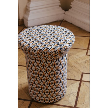 Пуф Pouf screw 081 ARHIVE FABRIC OLEKSANDR SAENKO ShishkaProject